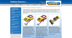 Desktop Screenshot of holiday-detector.com